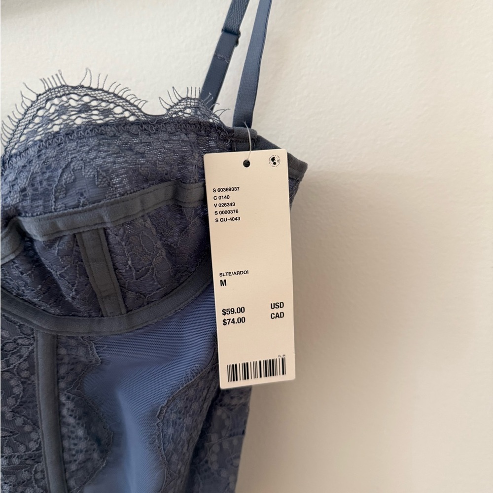Urban Outfitters Blue Corset Top - Picture 2 of 3